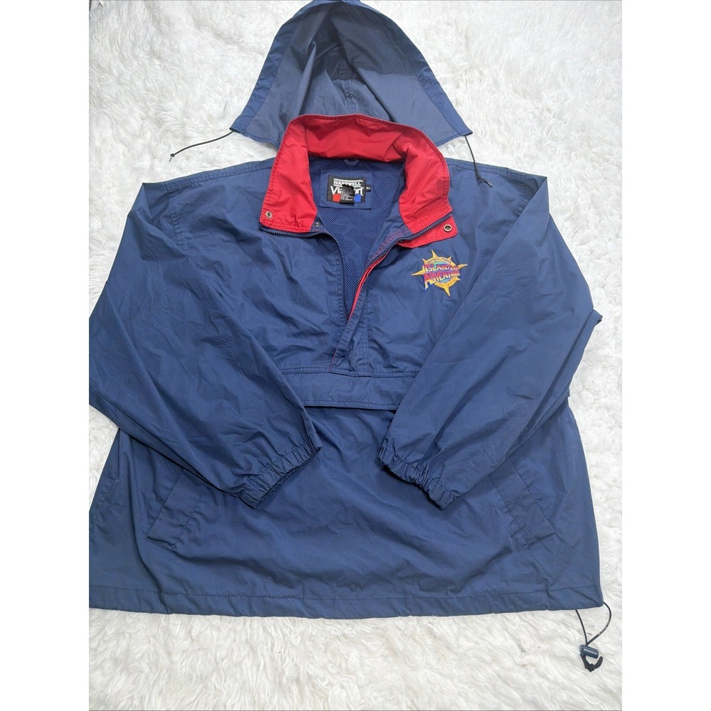 Universal Studios Islands of Adventure Jacket XL Vintage 1990's Windbreaker Rain